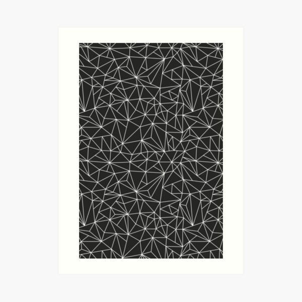 Geo Jane 2 Art Print