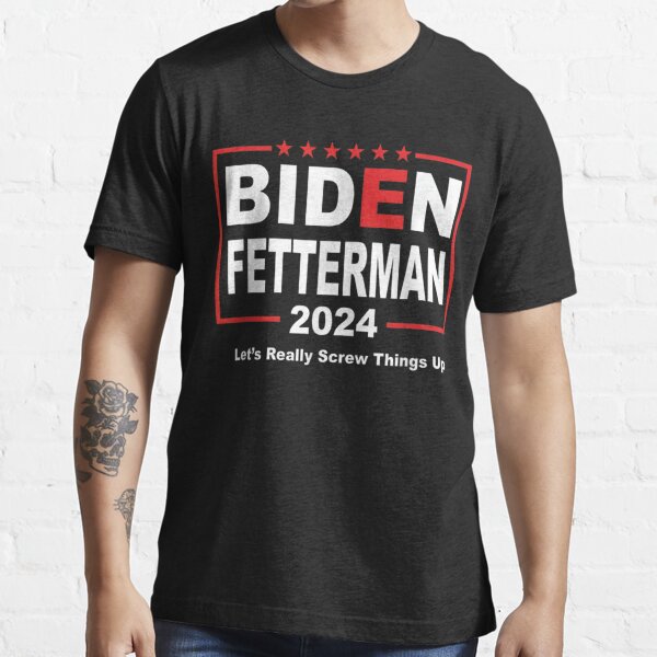 "Biden Fetterman 2024 Its A No Brainer stickerJoe Biden Fetterman 2024