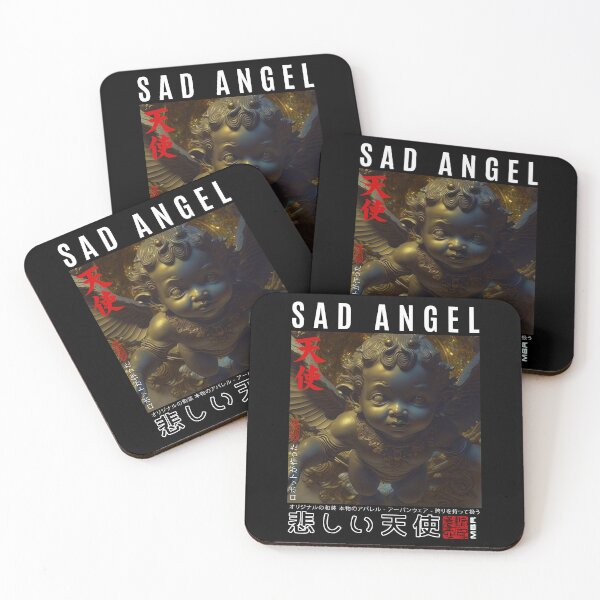 Item preview, Sad Angel | Renaissance Cute Cherub Angel With Wings –  Baby Angel Cherub designed and sold by MadeByRobots.