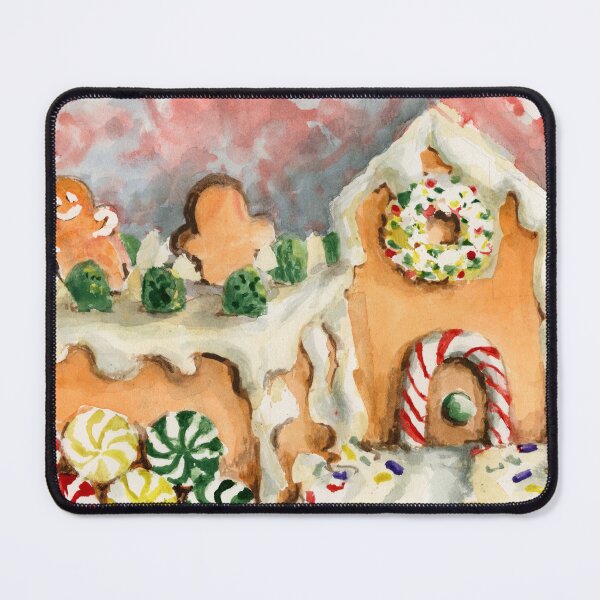Item preview, Gingerbread House with roof deck  designed and sold by AMOpainting.