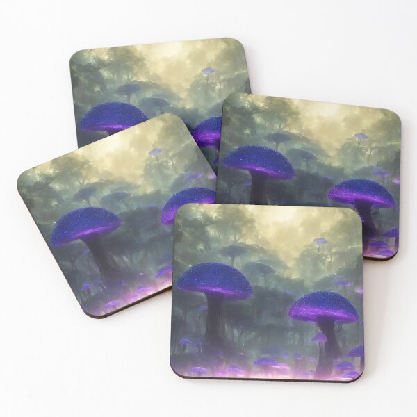 Item preview, Fantasy Mushroom Landscape designed and sold by ArtificialCraft.