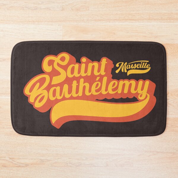 Item preview, Marseille Saint-Barthélemy , Marseille Saint-Barthélemy lettering, Saint-Barthélemy logo designed and sold by Boogosh.