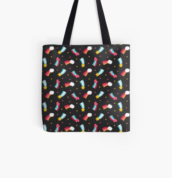 Little Rainbows All Over Print Tote Bag