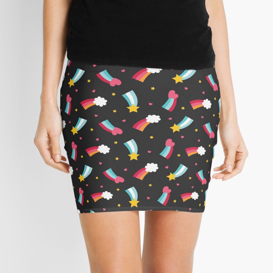 Little Rainbows Mini Skirt