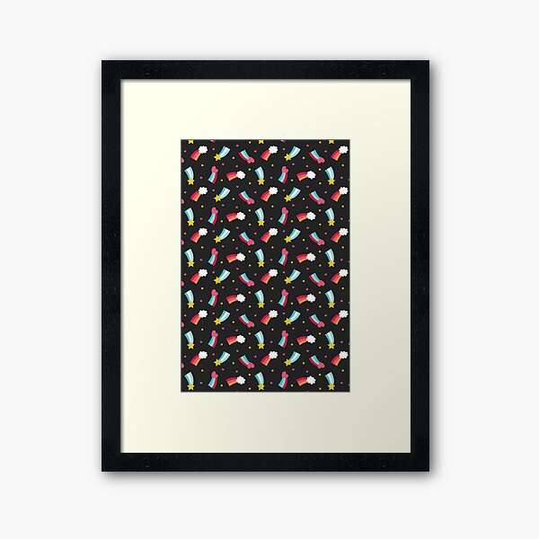Little Rainbows Framed Art Print
