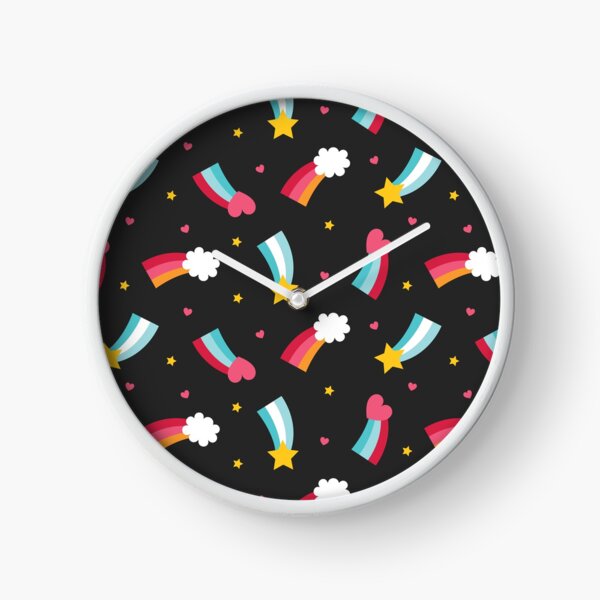 Little Rainbows Clock
