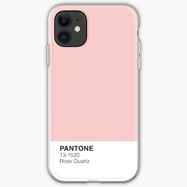 Pantone de cuarzo rosa Funda blanda para iPhone