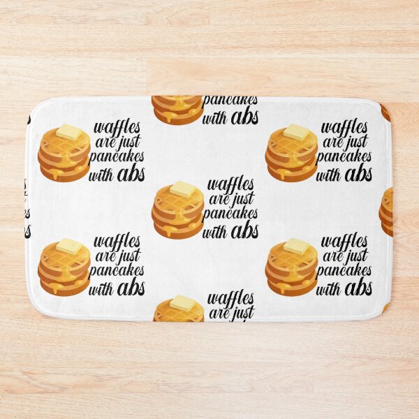Item preview, Los gofres son solo panqueques con abdominales designed and sold by nextneveldesign.