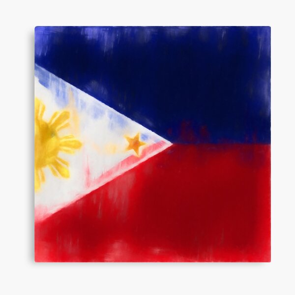 Filipino Flag No. 1, Series 1 Canvas Print