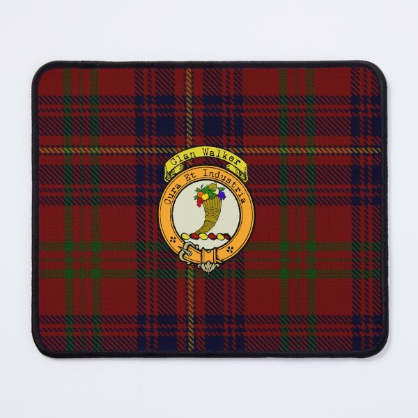 Item preview, Walker Scottish Tartan and Crest designed and sold by BagTown Clans.