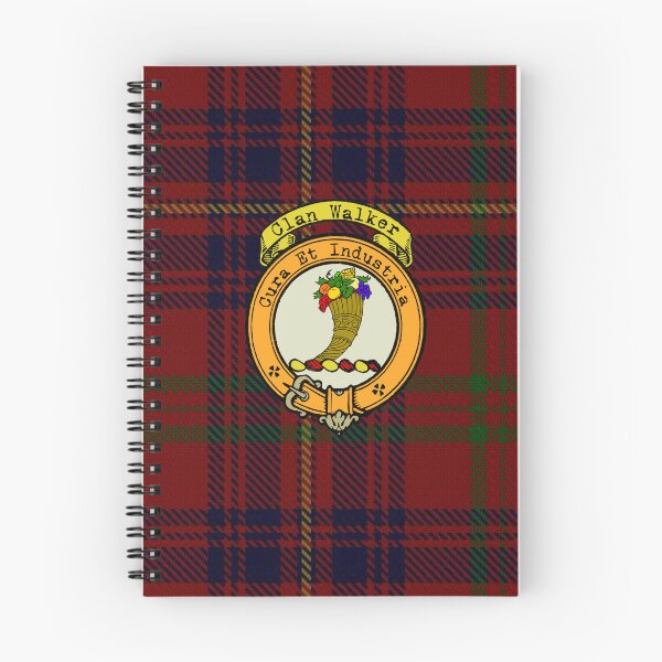 Item preview, Walker Scottish Tartan and Crest designed and sold by BagTown Clans.