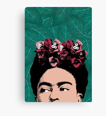Frida Kahlo Portrait Canvas Print