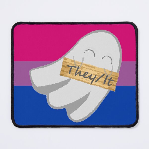 Item preview, Bi They/It Pronoun Ghost designed and sold by Forest-Bird.