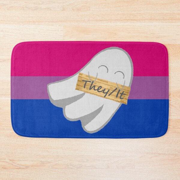 Item preview, Bi They/It Pronoun Ghost designed and sold by Forest-Bird.