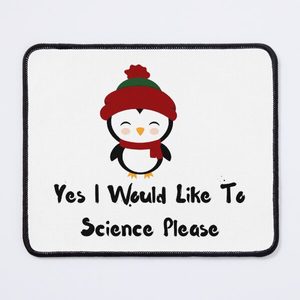 Item preview, Yes i would like to science please funny penguin sticker designed and sold by imad-bentahar.