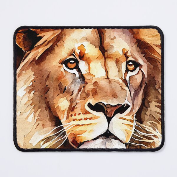 Item preview, Lion Art, Watercolor Painting designed and sold by KOTOdesign.
