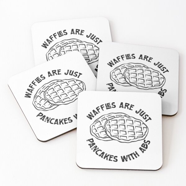 Item preview, Los gofres son solo panqueques con abdominales designed and sold by nextneveldesign.