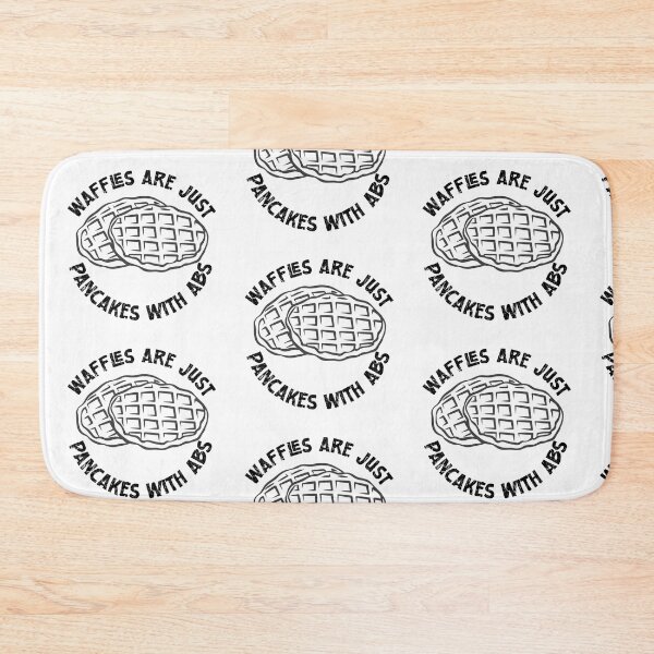Item preview, Los gofres son solo panqueques con abdominales designed and sold by nextneveldesign.