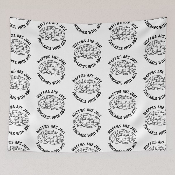 Item preview, Los gofres son solo panqueques con abdominales designed and sold by nextneveldesign.