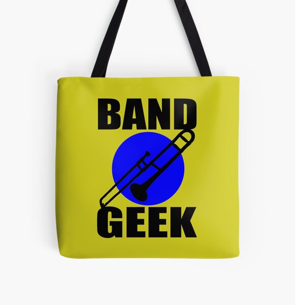 "BAND GEEKS RULETROMBONE" Tote Bag for Sale by IMPACTEES Redbubble