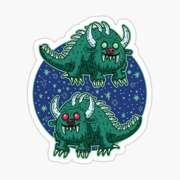 Item preview, Hodag Cryptid Blue designed and sold by Rich Hague.