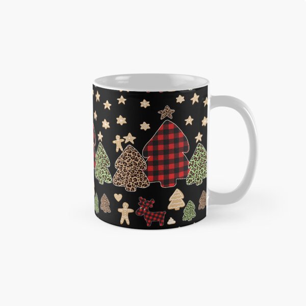Item preview, Red Plaid & Leopard Christmas Trees Funny Reindeer Ugly Xmas designed and sold by r-silver.