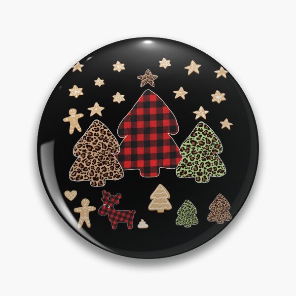 Item preview, Red Plaid & Leopard Christmas Trees Funny Reindeer Ugly Xmas designed and sold by r-silver.