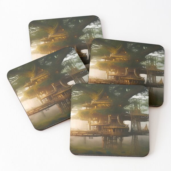 Item preview, Golden treehouse designed and sold by moonspirits.