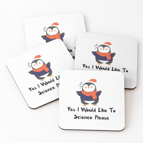 Item preview, Yes i would like to science please funny penguin sticker designed and sold by imad-bentahar.
