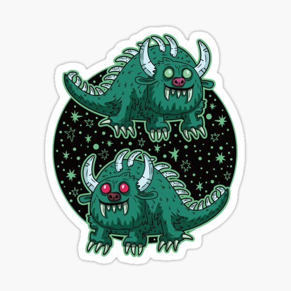 Item preview, Hodag Cryptid Black designed and sold by Rich Hague.