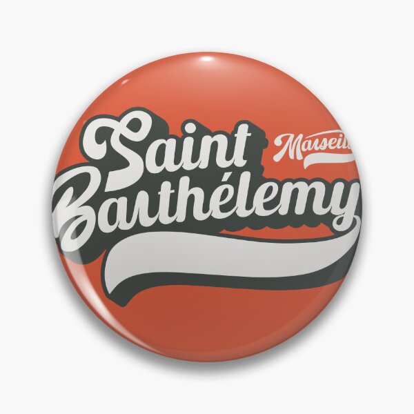 Item preview, Marseille Saint-Barthélemy , Marseille Saint-Barthélemy lettering, Saint-Barthélemy logo designed and sold by Boogosh.