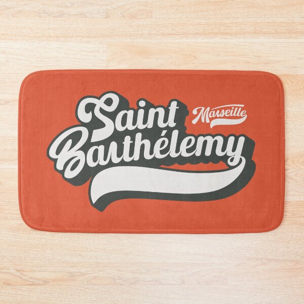 Item preview, Marseille Saint-Barthélemy , Marseille Saint-Barthélemy lettering, Saint-Barthélemy logo designed and sold by Boogosh.