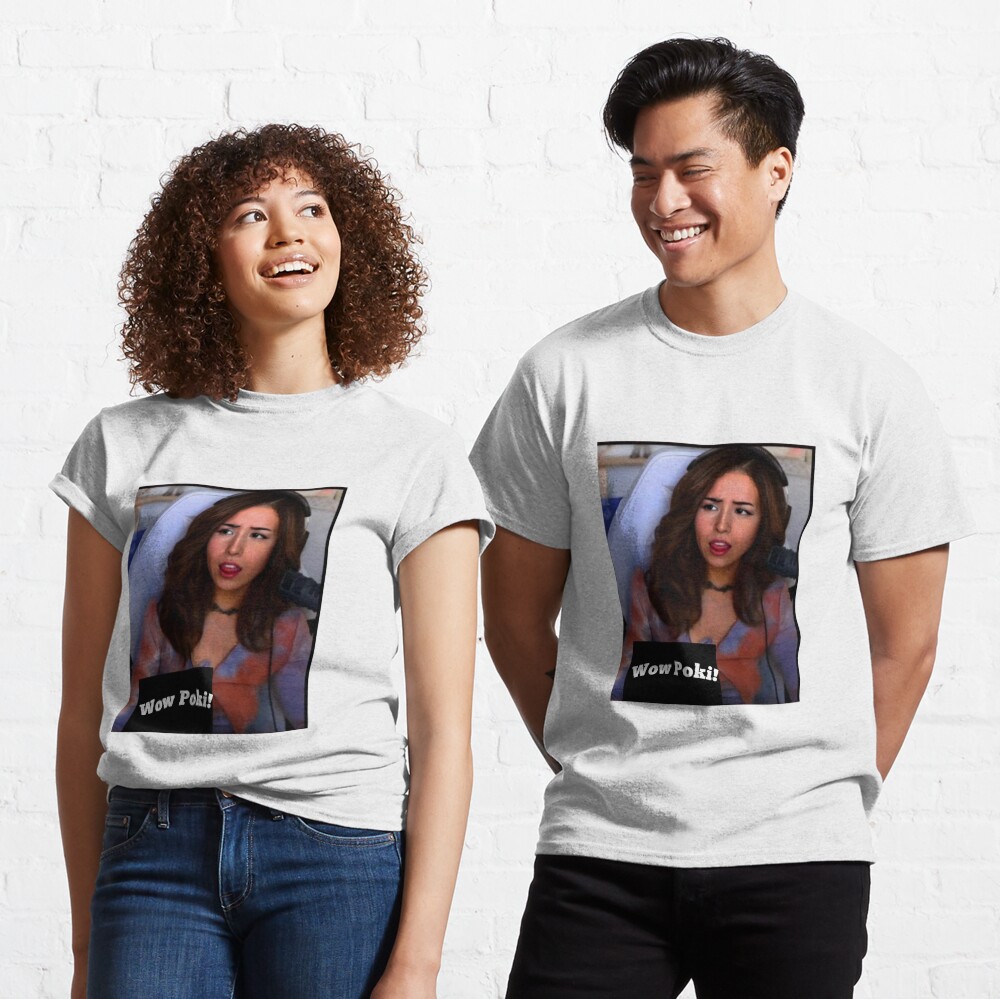 Pokimane Open Perfect Gift Essential I Love Poki T-Shirt - Teeholly