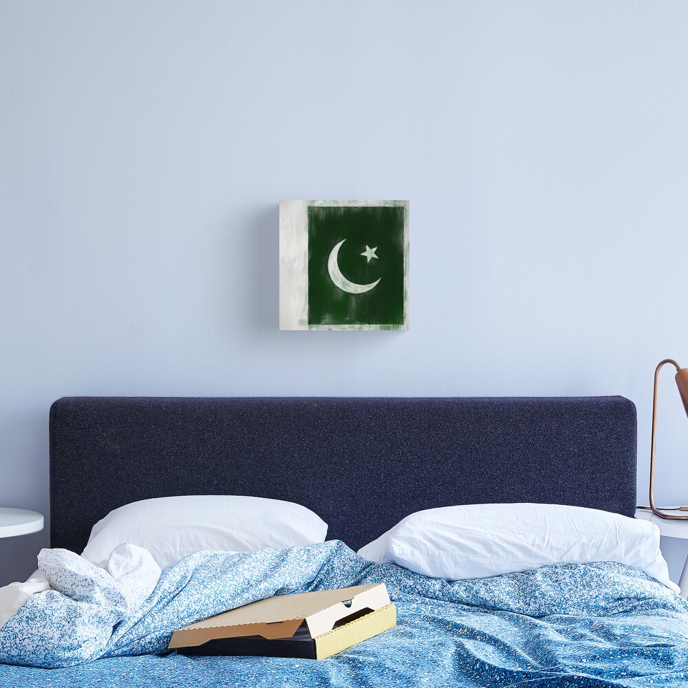 Pakistani Flag No. 2, Series 2 Canvas Print