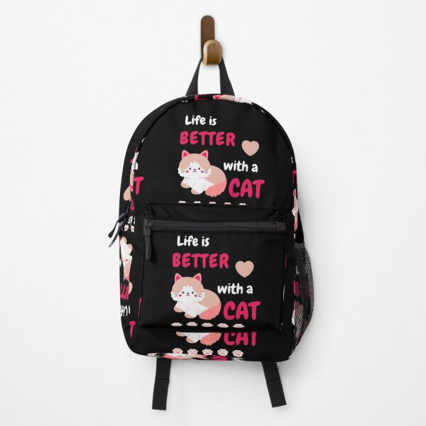 Item preview, Cat lover, Life is better with a cat designed and sold by ColourTrials.