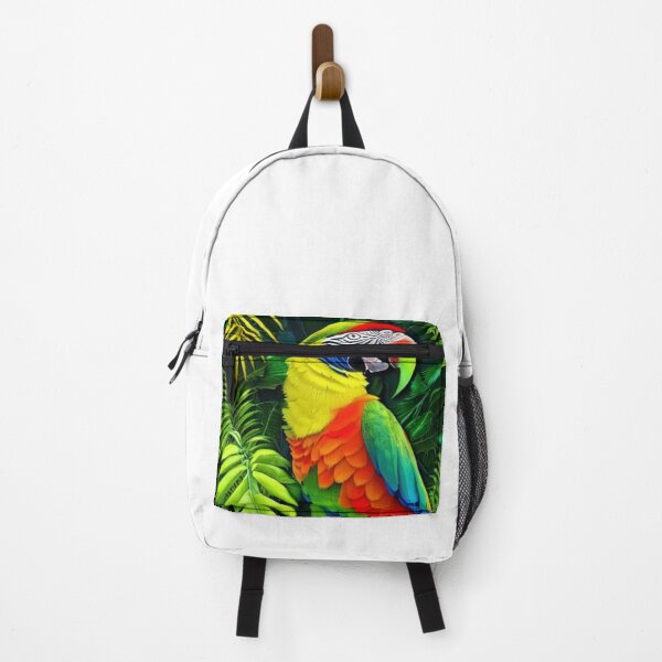 Item preview, Macaw in the Jungle designed and sold by Aerialyn.