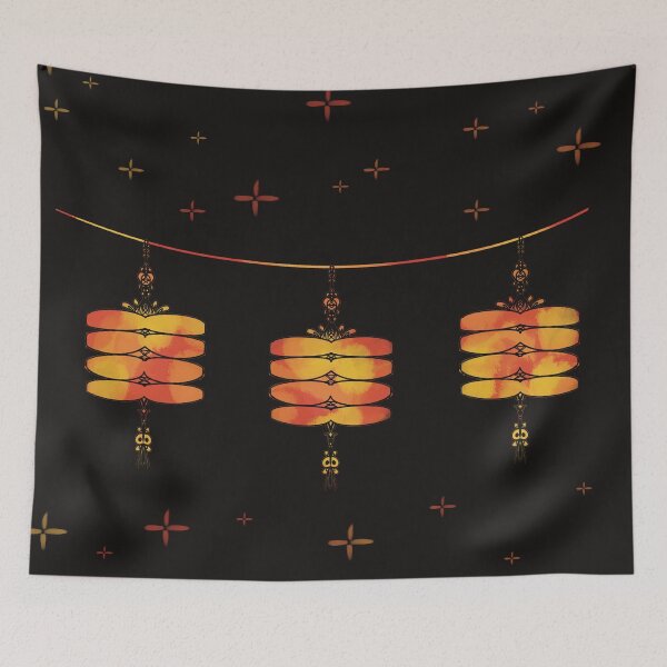 Item preview, Chinese lanterns designed and sold by Xatutik.art.