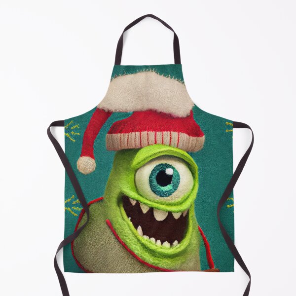 Item preview, Mike Wazowski Christmas Wool Embroidery designed and sold by artofbelletz.