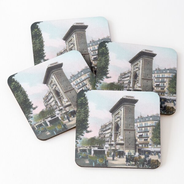 Item preview, 1910 Street Scene at St. Denis Gate, Paris, France designed and sold by historicimage.