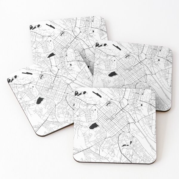Item preview, Chisinau, Moldova Street Map designed and sold by InkistPrints.