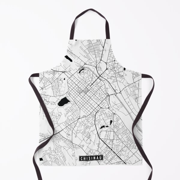 Item preview, Chisinau, Moldova Street Map designed and sold by InkistPrints.