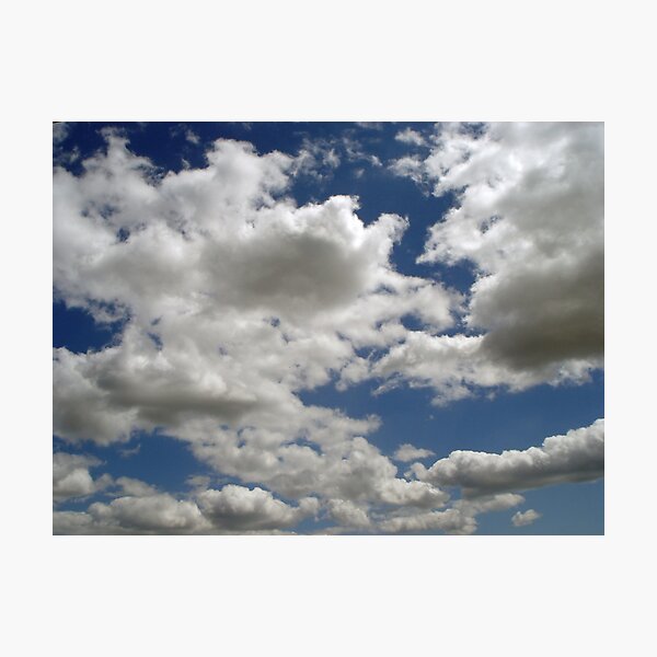 Blue Sky Photographic Print