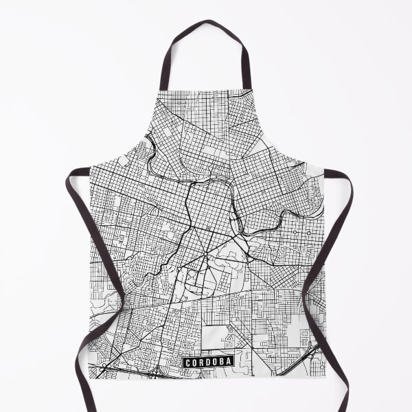 Item preview, Cordoba, Argentina Street Map designed and sold by InkistPrints.
