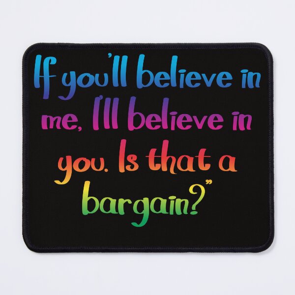 Item preview, I'll belive in you - Alice's Adventures in Wonderland quote designed and sold by EagleFang101.