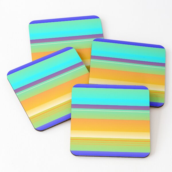 Item preview, Blue orange color palette line pattern | blue orange color combination designed and sold by lausn.