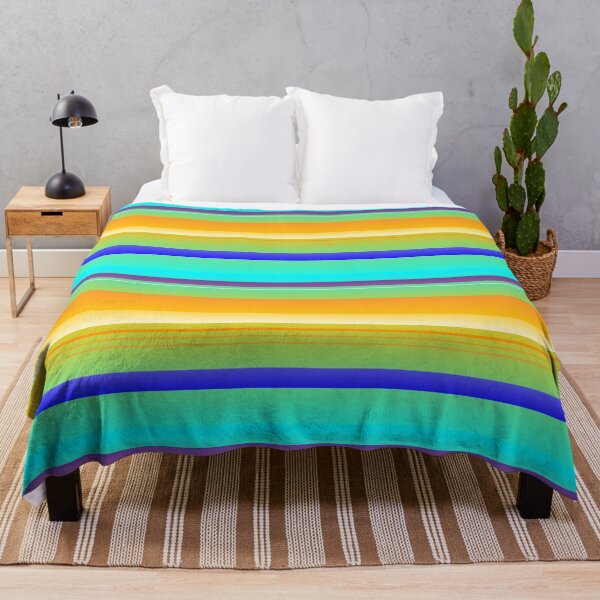 Item preview, Blue orange color palette line pattern | blue orange color combination designed and sold by lausn.