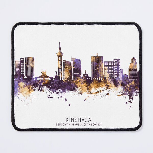 Item preview, Kinshasa Democratic Republic of the Congo Skyline designed and sold by ArtPrints.