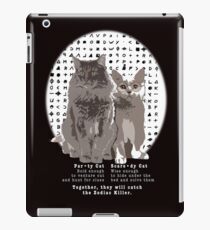 Party Cat & Scaredy Cat iPad Case/Skin