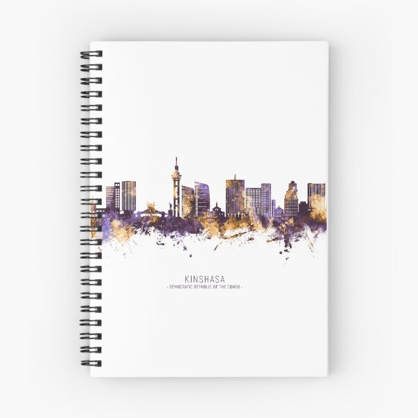 Item preview, Kinshasa Democratic Republic of the Congo Skyline designed and sold by ArtPrints.