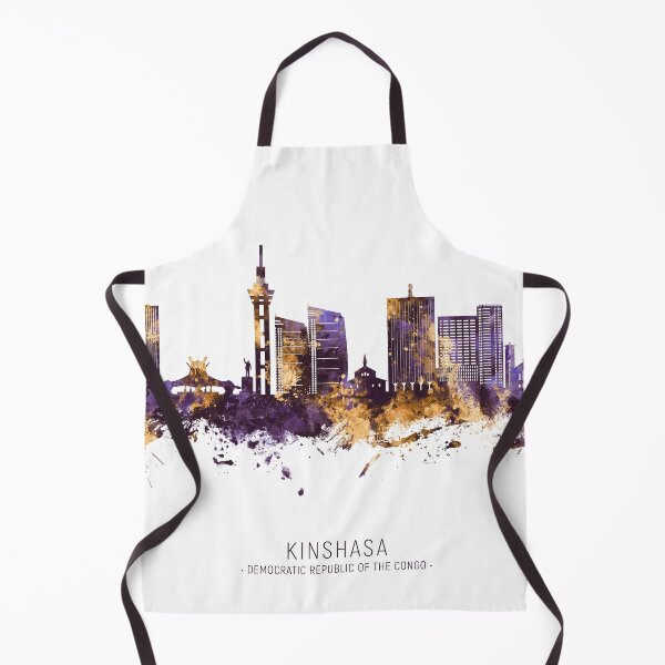 Item preview, Kinshasa Democratic Republic of the Congo Skyline designed and sold by ArtPrints.